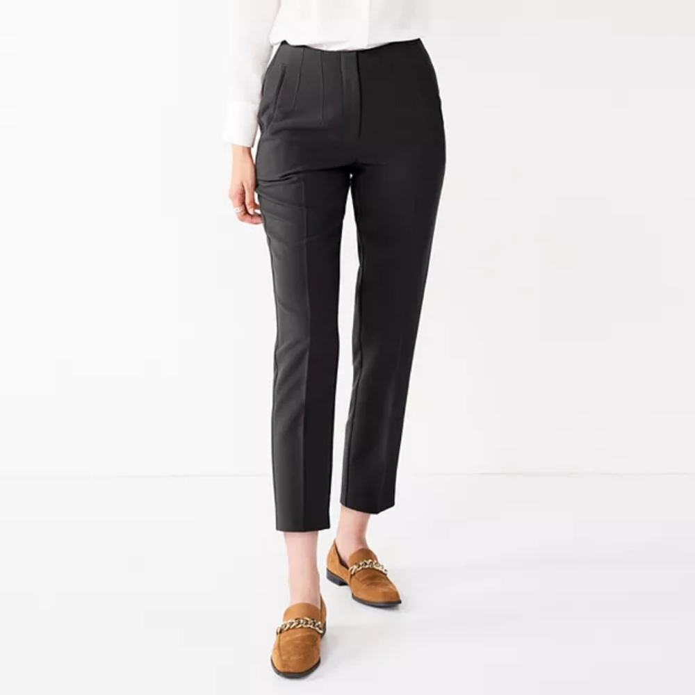 Nine West curvy tapered trousers